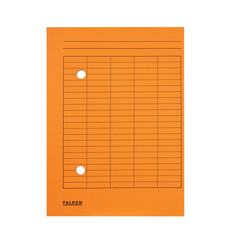 Umlaufmappe, A4, Manila-Recycling-Karton, orange FALKEN 80004211