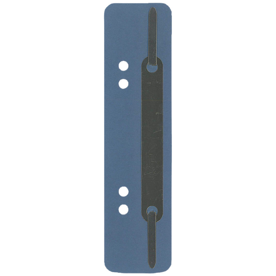 Heftstreifen mit Metalldeckleiste, 34 x 150 mm, RC, 25 Stück, blau Q-CONNECT 4012000413 Q-CONNECT 4012000413 Metalldeckleiste
