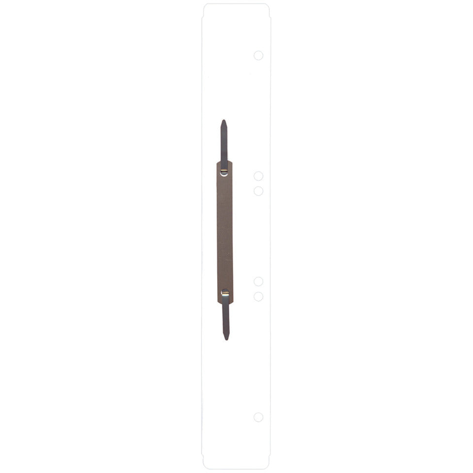 Heftstreifen mit Metalldeckleiste, 45 x 310 mm, PP, 25 Stück, weiß Q-CONNECT 3011000000 Q-CONNECT 3011000000 Metalldeckleiste