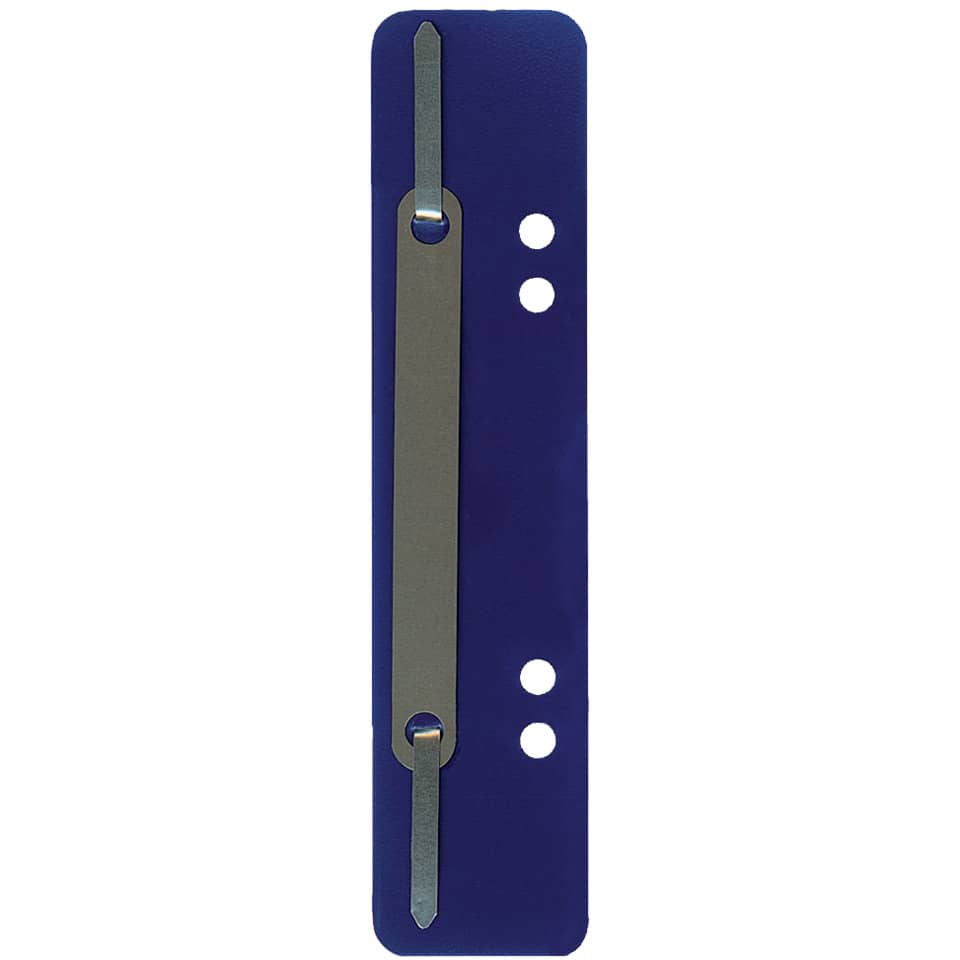 Heftstreifen mit Metalldeckleiste, 34 x 150 mm, PP, 25 Stück, dunkelblau Q-CONNECT 1012500410 Q-CONNECT 1012500410 Metalldeckleiste