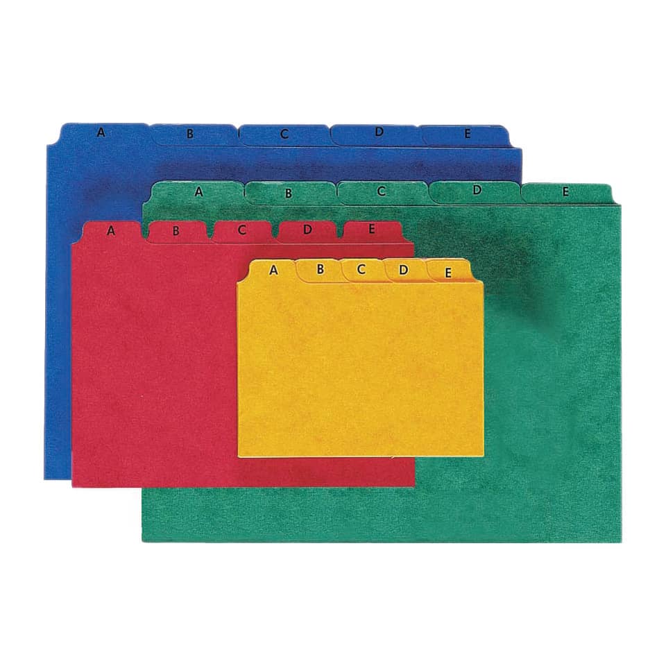 Leitregister A-Z, A5, 25-teilig, Pressspan, blau PAGNA 25251-02