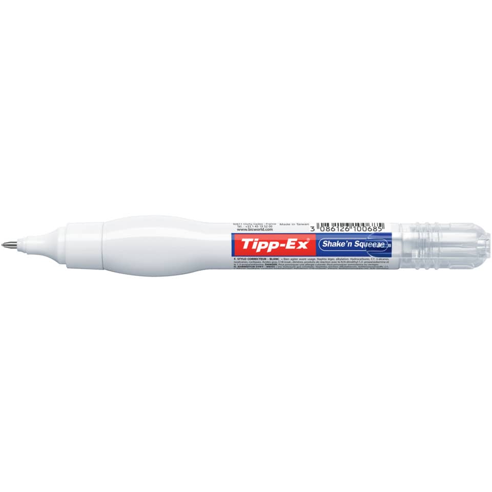 Korrekturstift Shaken Squeeze   8ml weiß TIPP-EX 8024203 TIPP EX 8024203 8ml weiß