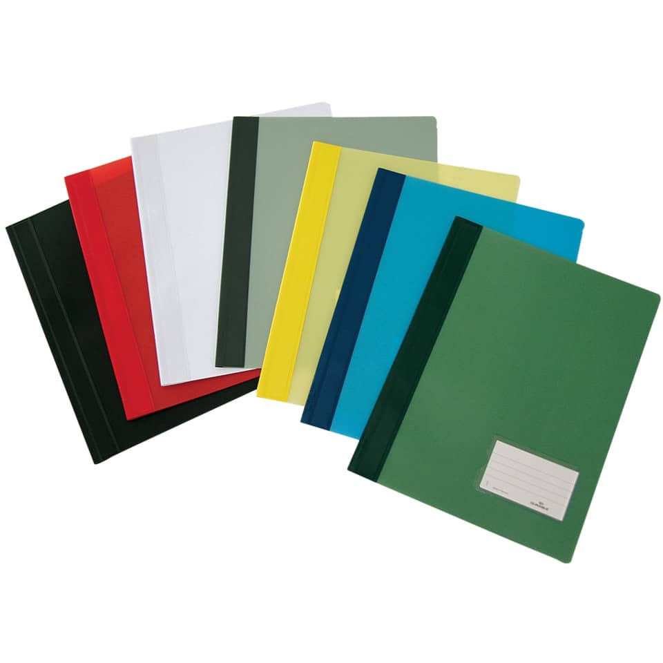 Schnellhefter DURALUX®, transluzente Folie, für A4 Überbreit, 245 x 310 mm, gelb DURABLE 2680 04 DURABLE 2680 04 Plastik