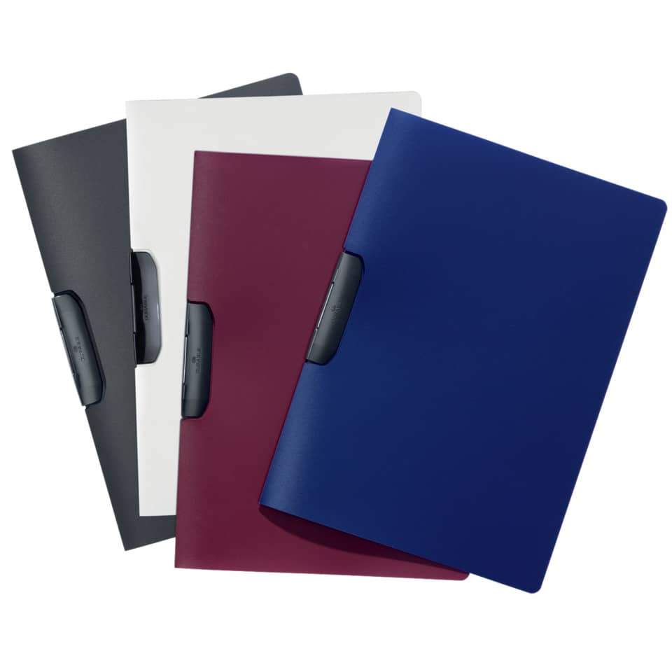 Klemm-Mappe DURASWING®, PP, 30 Blatt, dunkelblau DURABLE 2295 07 DURABLE 2295 07   Plastik