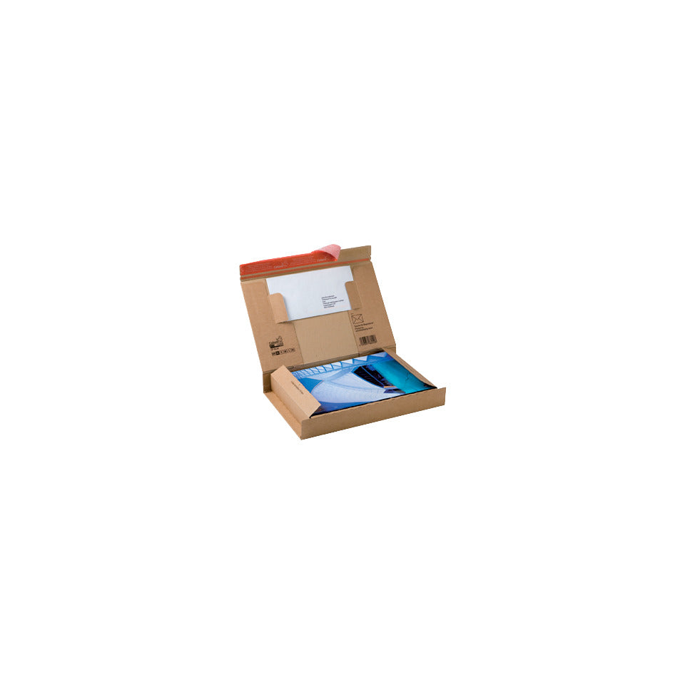 Versandkarton Post-Box, 300x212x43mm, braun COLOMPAC 30000269 COLOMPAC 30000269 300x212x43