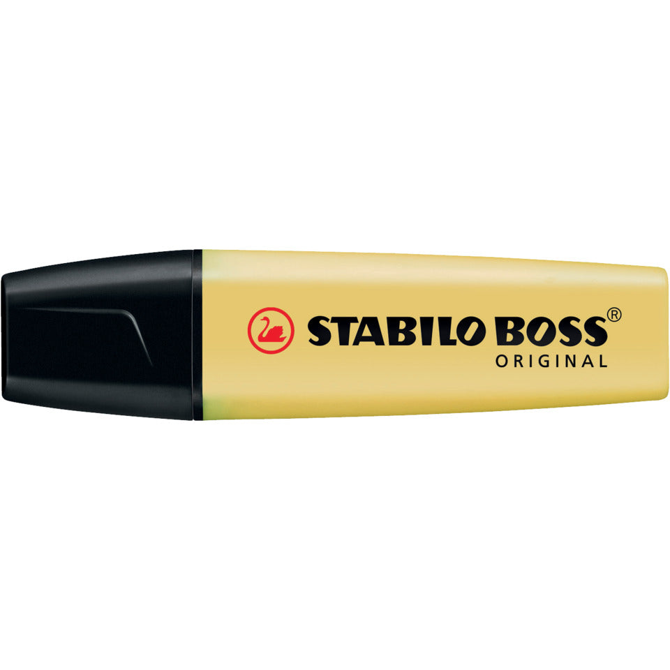 Textmarker BOSS® ORIGINAL Pastel, pudriges Gelb STABILO 70/144