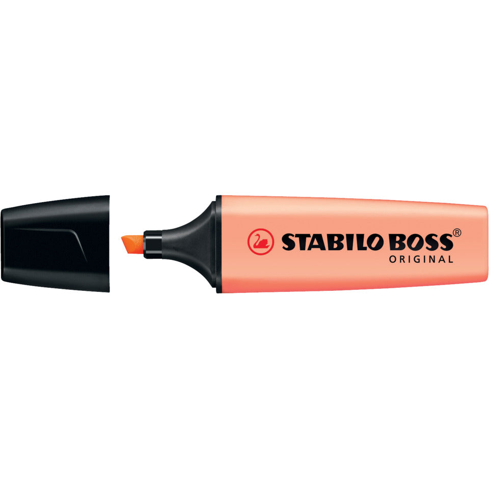 Textmarker BOSS® ORIGINAL Pastel, 2-5mm, cremige Pfirsichfarbe STABILO 70/126