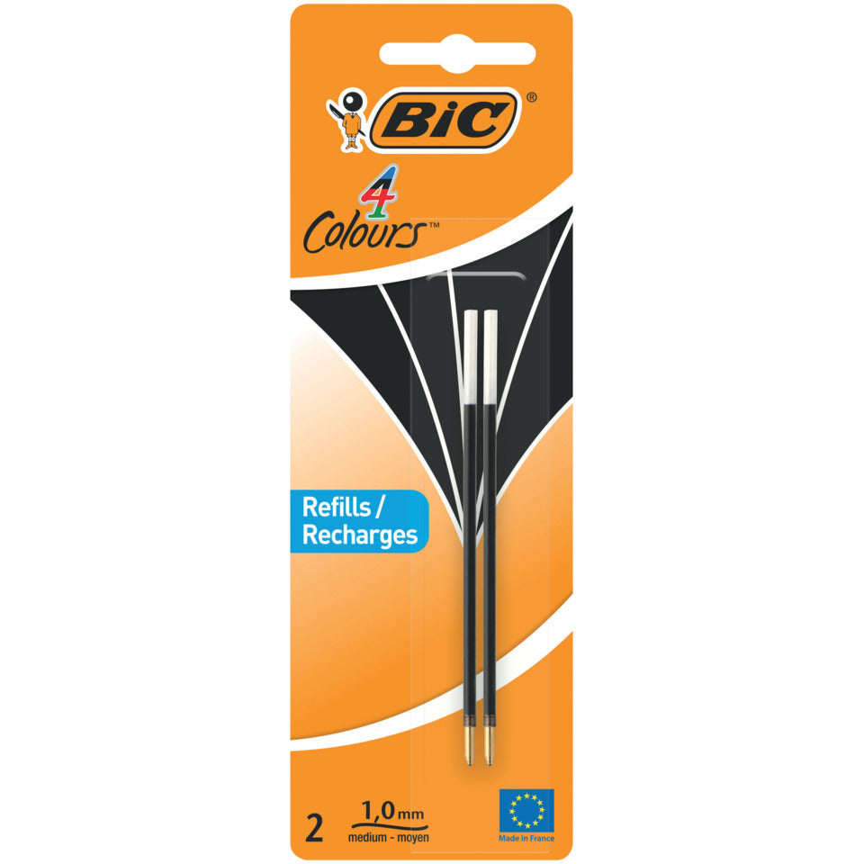 Kugelschreibermine 4 Colours®, dokumentenecht, 0,4 mm, schwarz BIC 931779 BIC 931779 f. 4-Farb KS