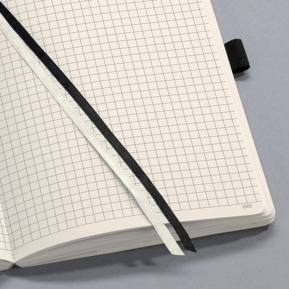 Notizbuch, 135x210mm, Softcover, kariert schwarz SIGEL CO320 CONCEPTUM CO320 Softcover