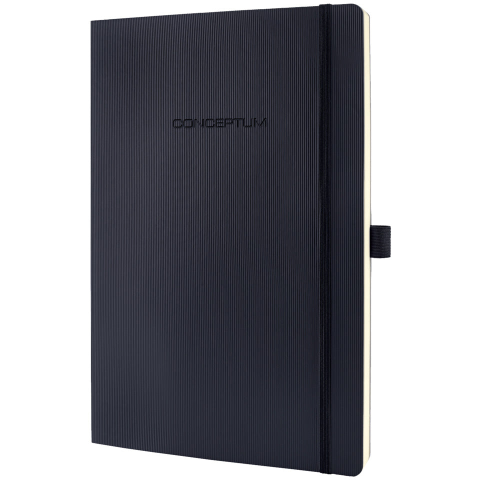 Notizbuch Conceptum, A4, Softcover, liniert, schwarz SIGEL CO311 CONCEPTUM CO311 Softcover