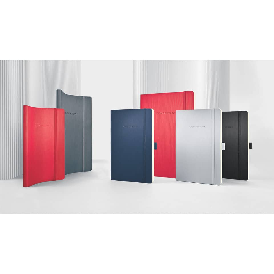 Notizbuch Conceptum, A4, Softcover, liniert, dunkelgrau SIGEL CO319 CONCEPTUM CO319