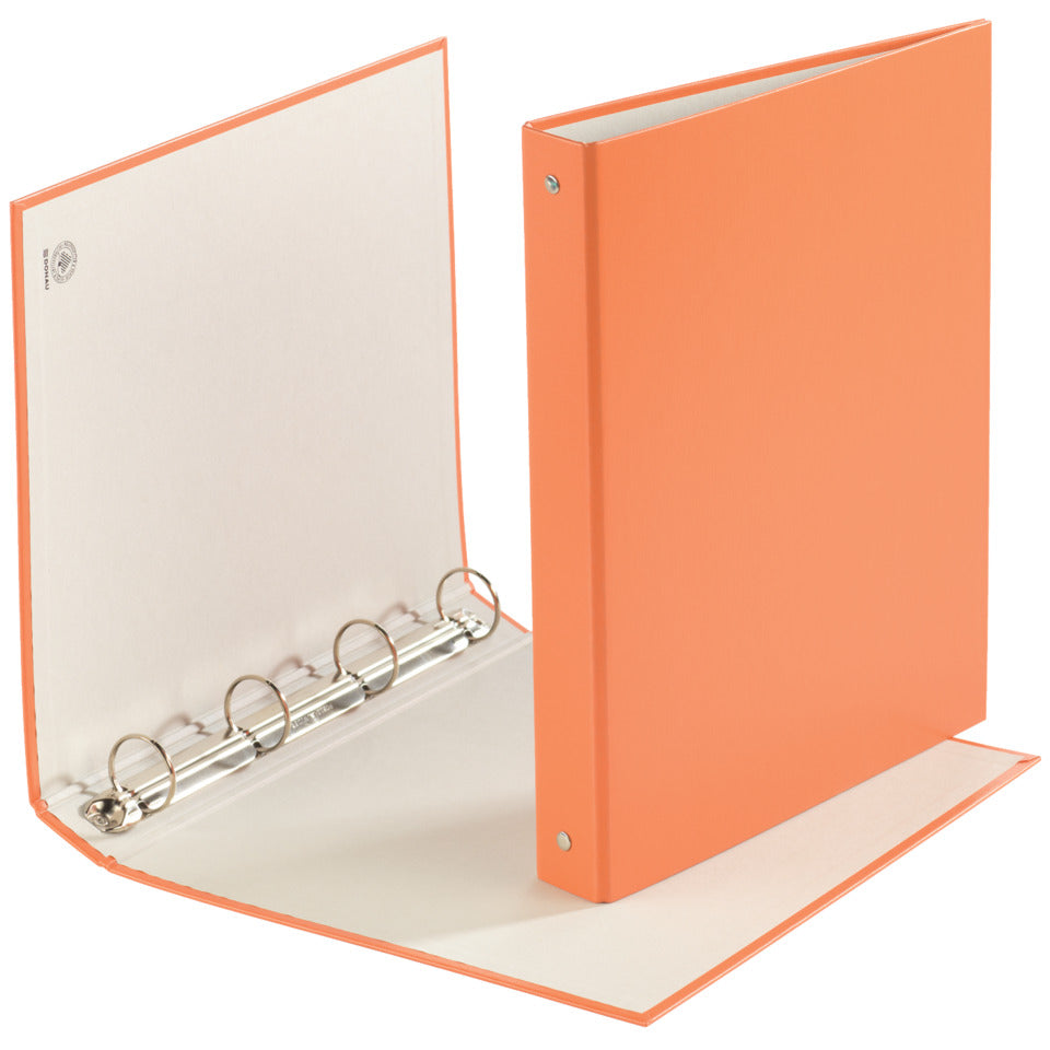 Ringmappe, A4, 4-Ring, 30mm, orange DONAU 3737001F-12