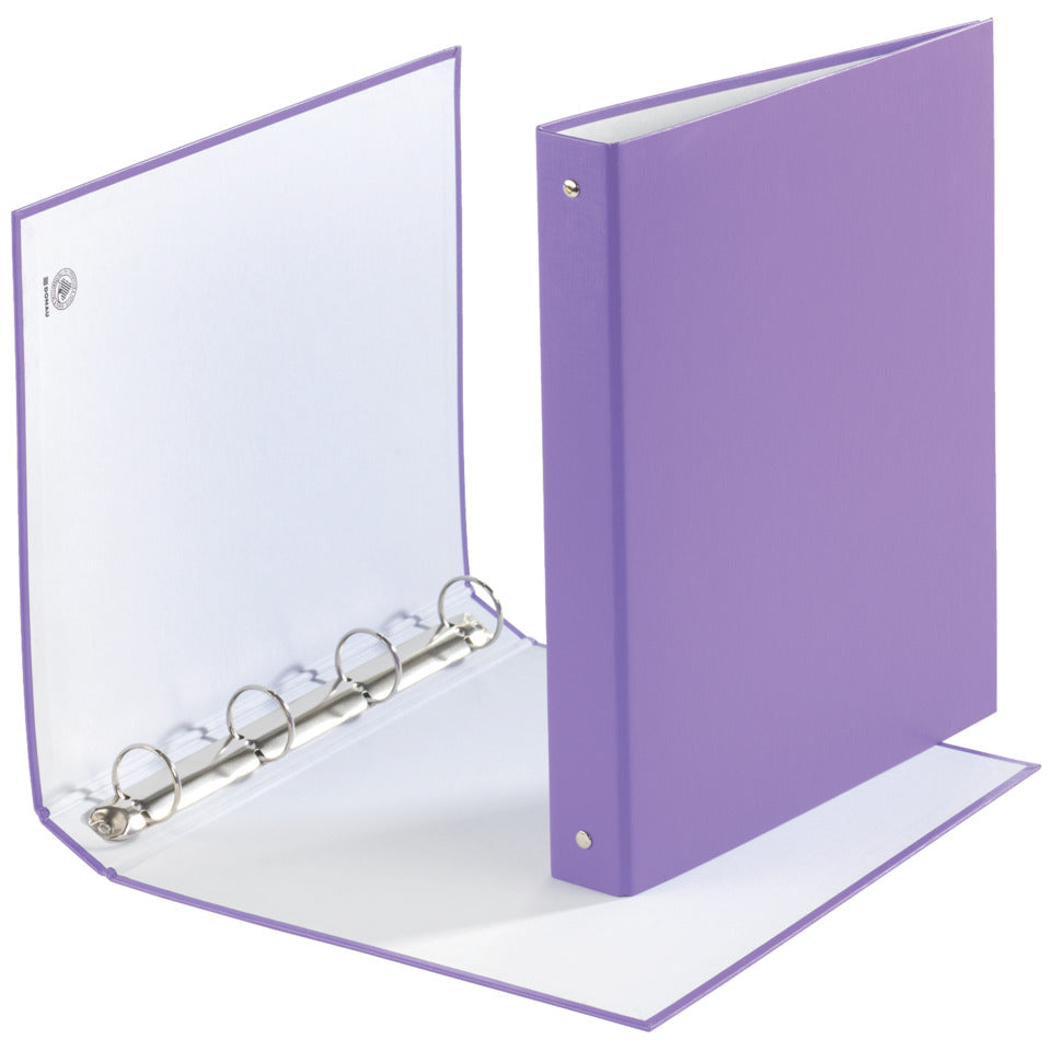 Ringmappe, A4, 4-Ring, 30mm, violett DONAU 3737001F-23