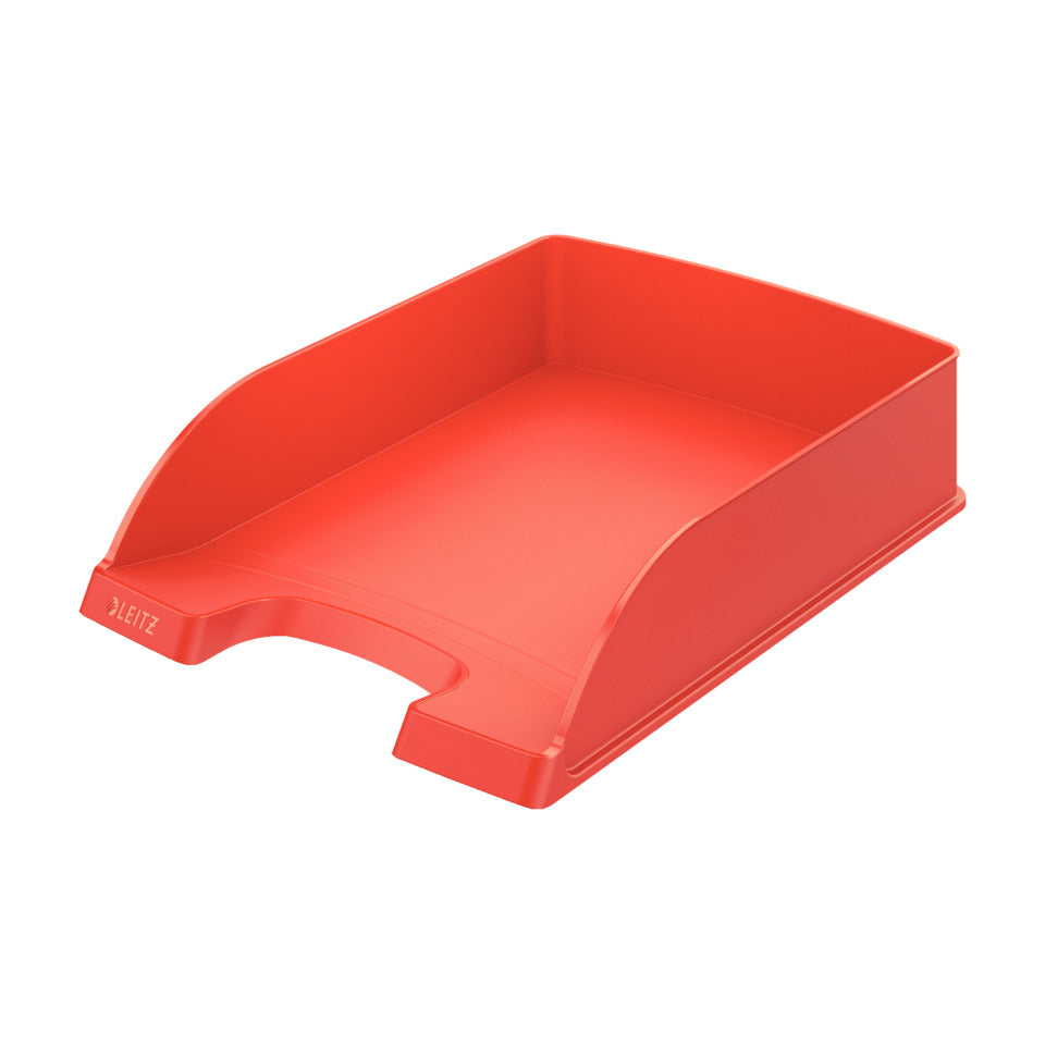Briefkorb Standard Plus, A4, Polystyrol, hellrot LEITZ 5227-00-20