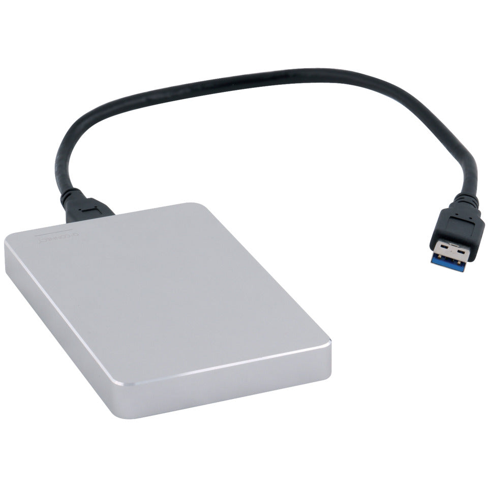 Festplatte extern, USB 3.2 Gen1, 1 TB, silber Q-CONNECT KF18083 Q-CONNECT KF18083 1TB