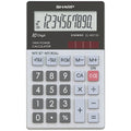 Taschenrechner Glastopdesign 10-Stellen, große Anzeige SHARP SH-ELW211G-GY SHARP SH-ELW211G-GY dualpower