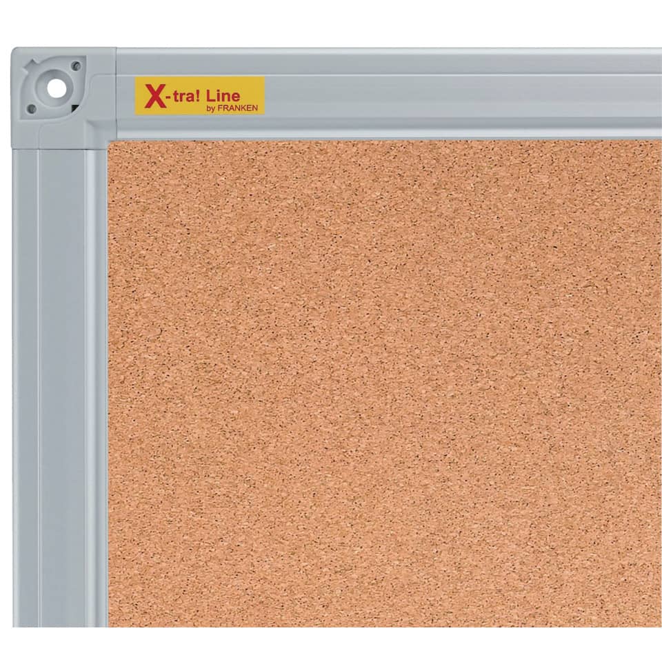 Korktafel X-tra!Line, Aluminiumrahmen, 1800 x 900 mm FRANKEN KT3407 FRANKEN KT3407  X-tra!Line