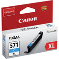 Inkjetpatrone CLI-571C XL, 715 Seiten, cyan CANON 0332C001