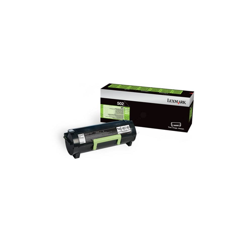 Lasertoner Return 502, 1.500 Seiten, schwarz LEXMARK 50F2000 LEXMARK 50F2000 Return