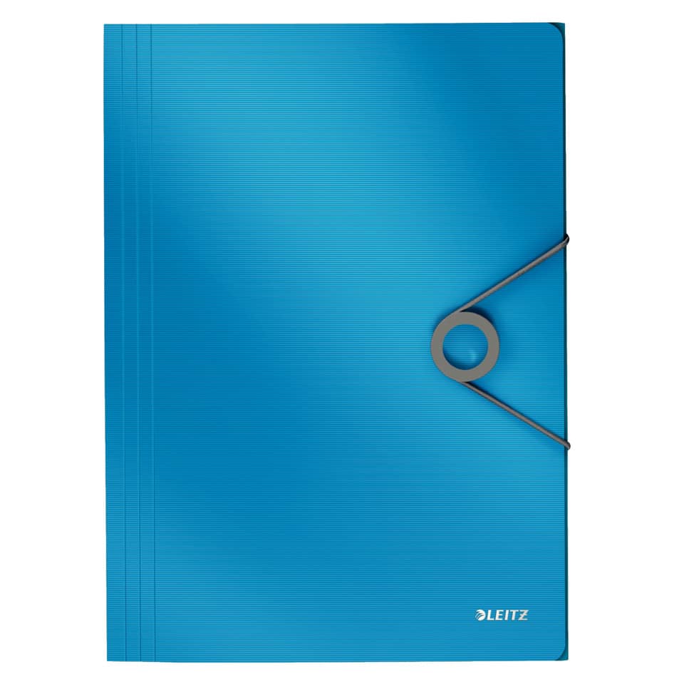 Eckspannermappe Solid, A4, PP, hellblau LEITZ 4563-10-30