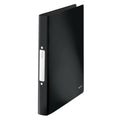 Ringbuch Solid, A4, PP, 2 Ringe, 25 mm, schwarz LEITZ 4566-10-95 LEITZ 4566-10-95 PP 2R 25mm