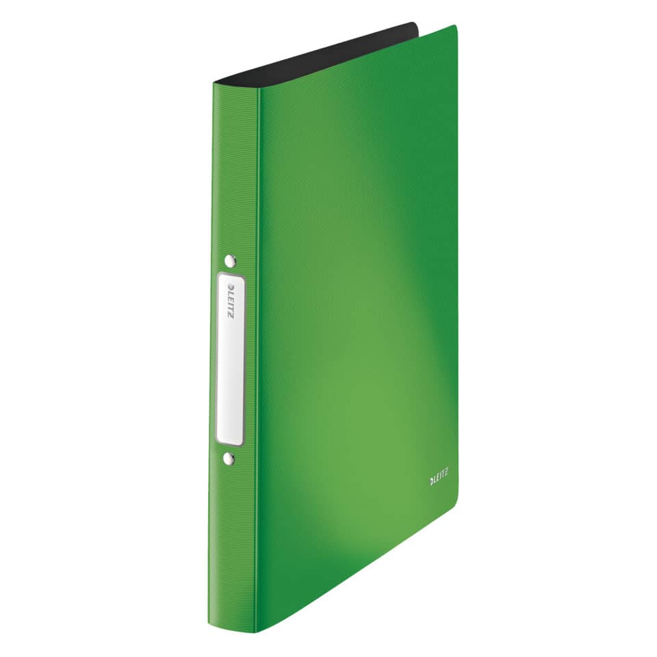 Ringbuch Solid, A4, PP, 2 Ringe, 25 mm, hellgrün LEITZ 4566-10-50 LEITZ 4566-10-50 PP 2R 25mm