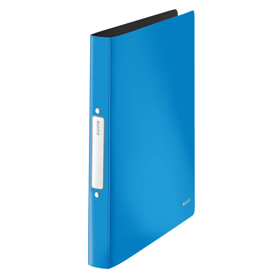 Ringbuch Solid, A4, PP, 2 Ringe, 25 mm, hellblau LEITZ 4566-10-30 LEITZ 4566-10-30 PP 2R 25mm