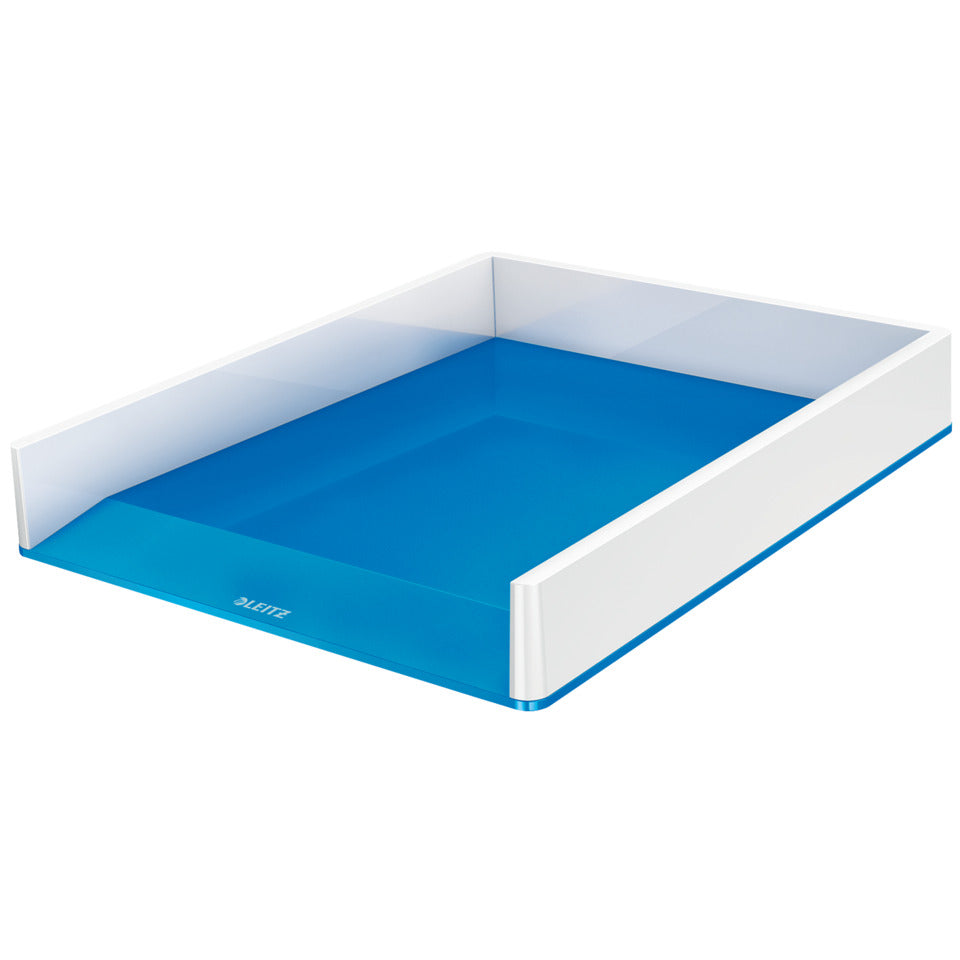 Briefkorb WOW Duo Colour, A4, weiß/blau LEITZ 5361-10-36 LEITZ 5361-10-36 Duo Colour