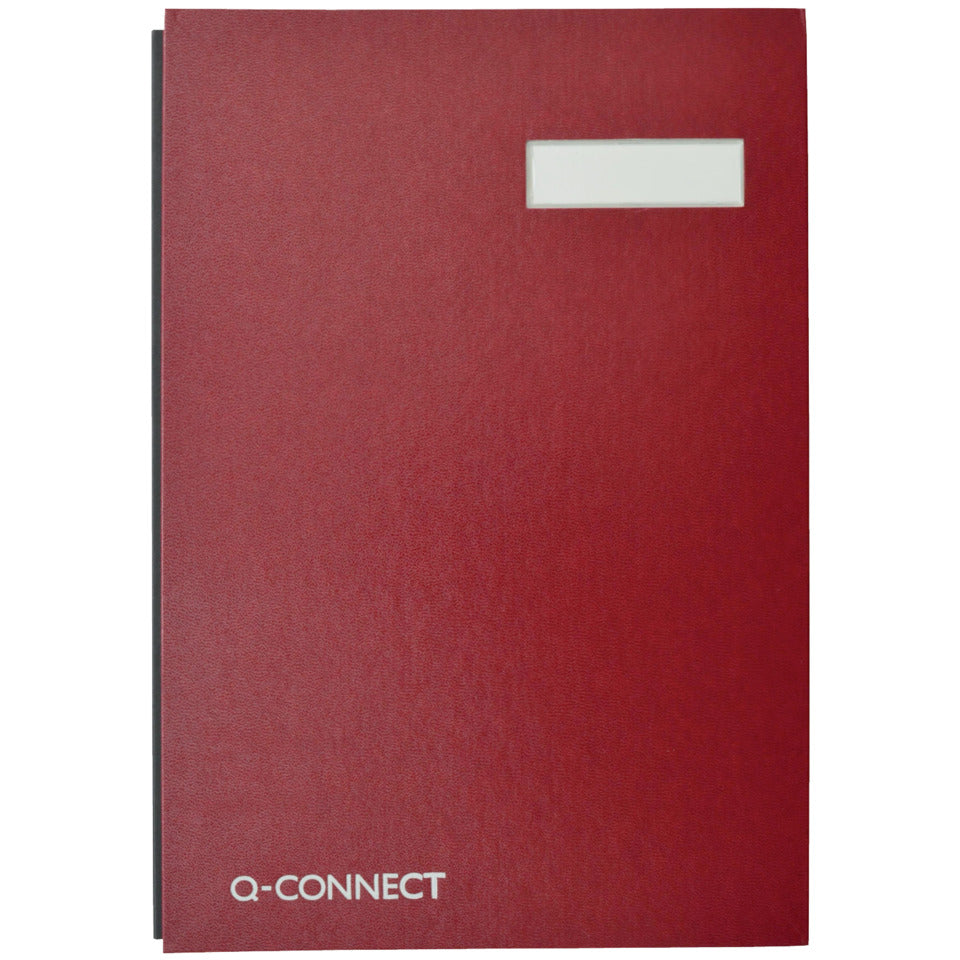 Unterschriftsmappe, 20 Fächer, rot Q-CONNECT KF31011 Q-CONNECT KF31011 4405101