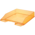 Briefablage KLASSIK, DIN A4/C4, stapelbar, stabil, transparent-orange HAN 1026-X-28D