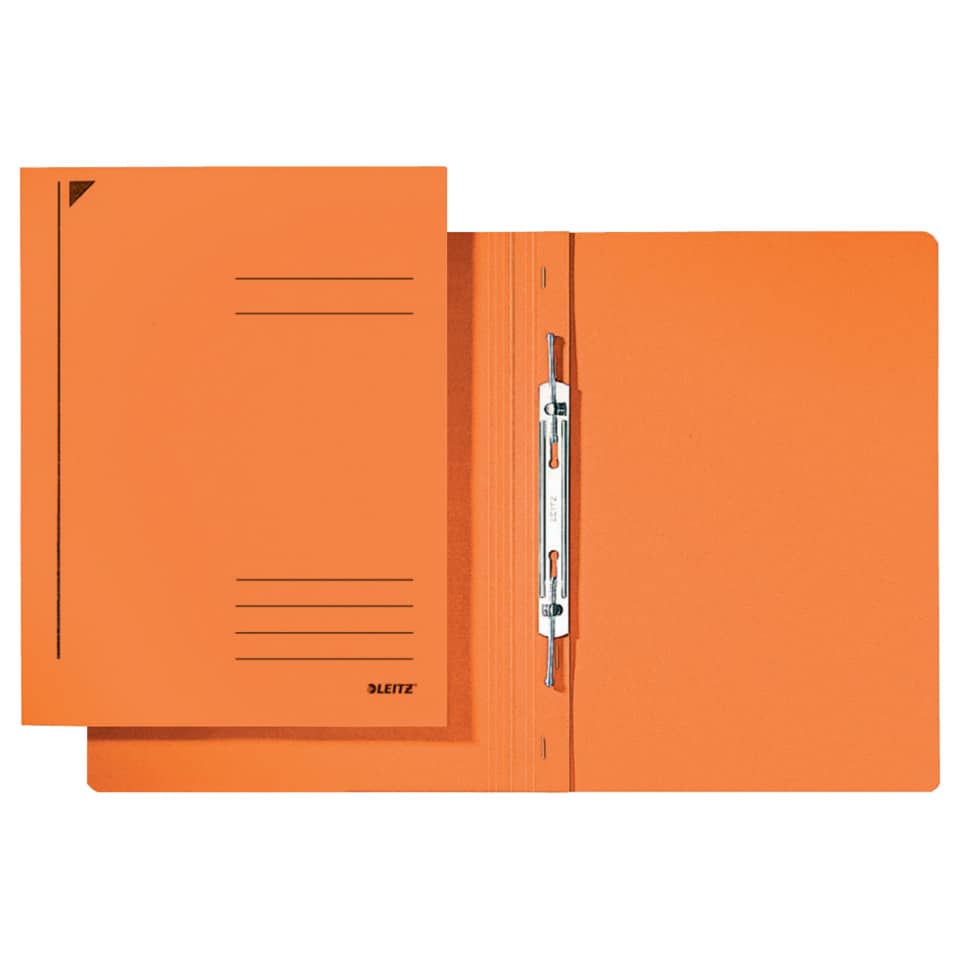 Spiralhefter, A4, kfm. Heftung, Pendarec-Karton, orange LEITZ 3040-00-45 LEITZ 30400045 Karton 430g