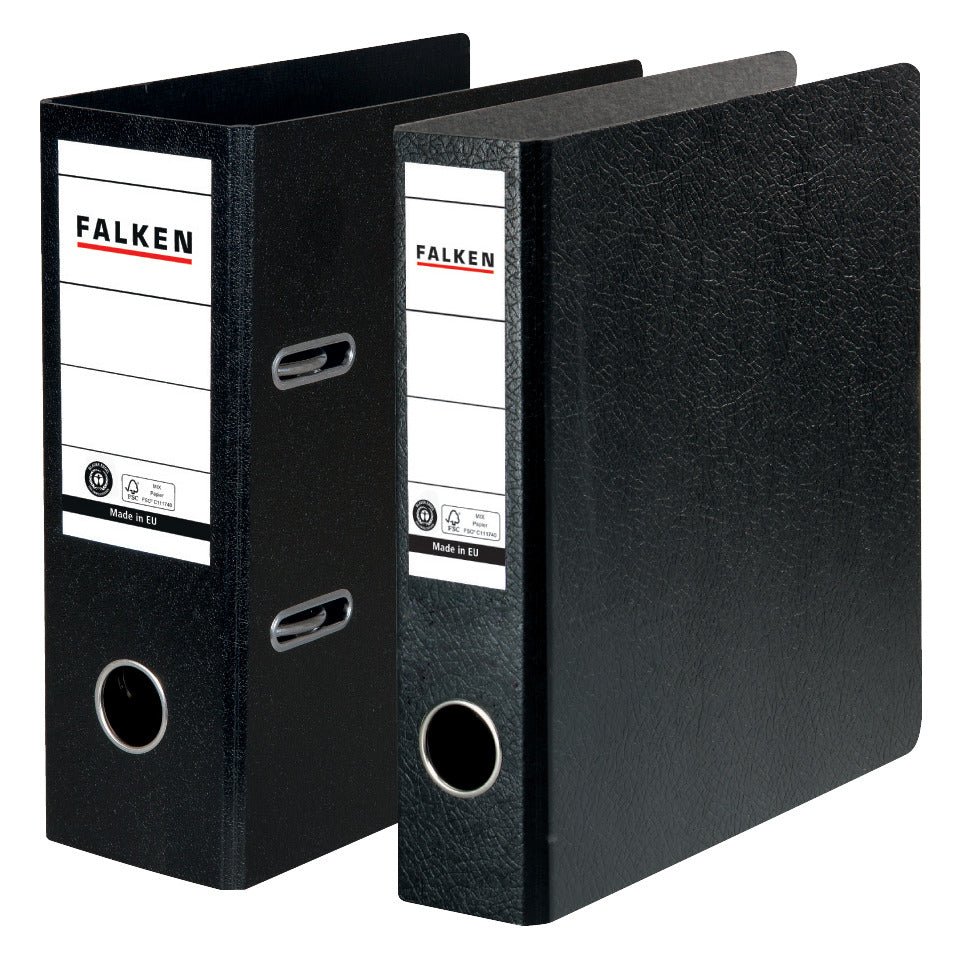 Ordner N50, A5 hoch, schwarz FALKEN 11285889 FALKEN 11285889 Hartpappe