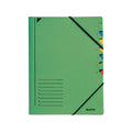 Ordnungsmappe, A4, Karton, 7 Fächer, grün LEITZ 3907-00-55 LEITZ 3907-00-55 Karton