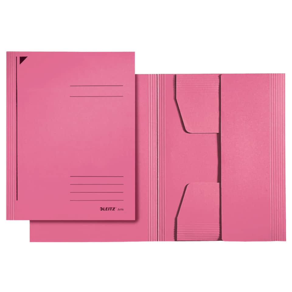 Jurismappe, A4, 430g/m², Karton, pink LEITZ 3924-00-22 LEITZ 39240022 Karton