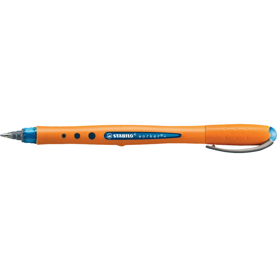 Tintenroller worker®+ medium, 0,5 mm, blau STABILO 2018/41