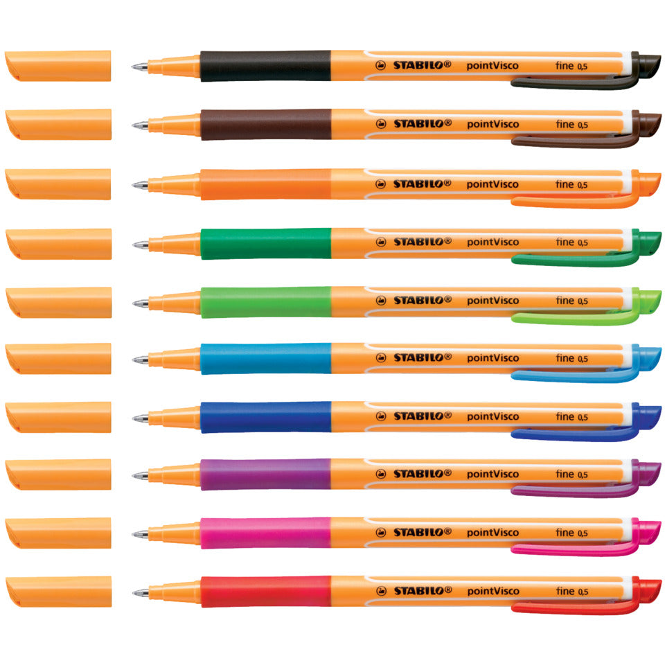 Gelschreiber pointVisco®, 0,5 mm, grün STABILO 1099/36