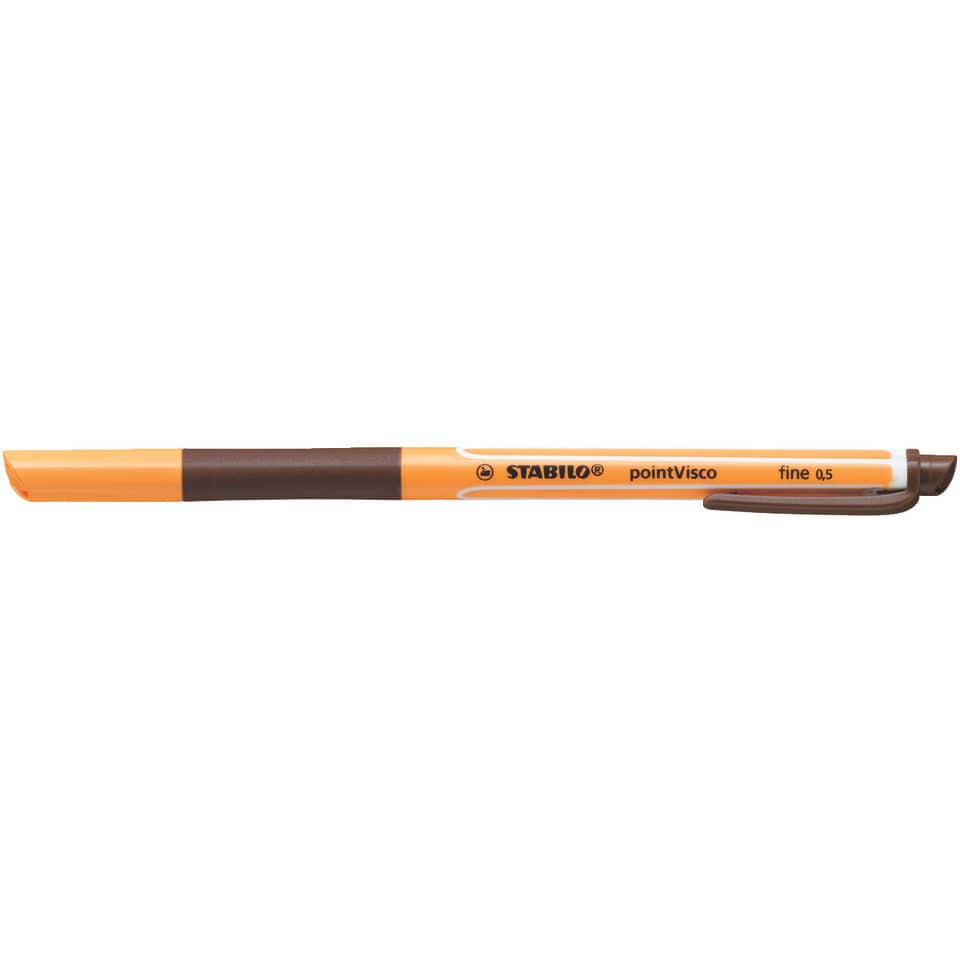 Gelschreiber pointVisco®, 0,5 mm, braun STABILO 1099/45