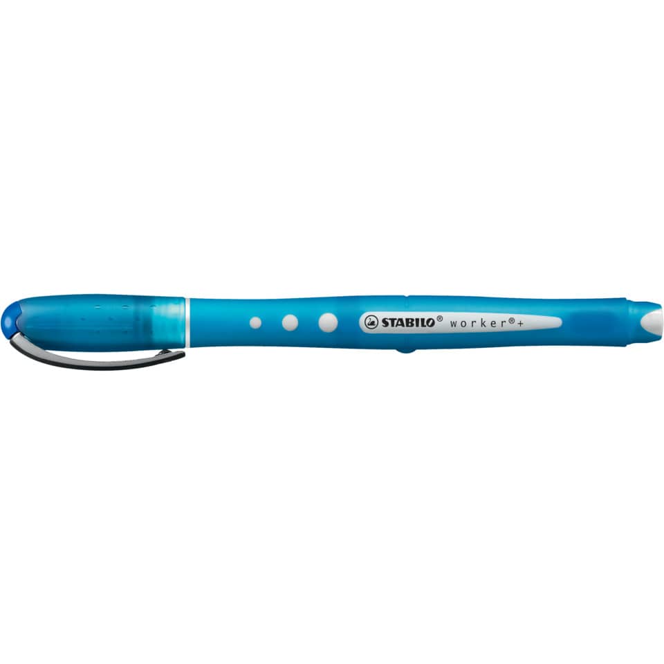 Tintenroller worker®+ colorful, 0,5 mm, blau STABILO 2019/41 STABILO 2019/41 0,5mm