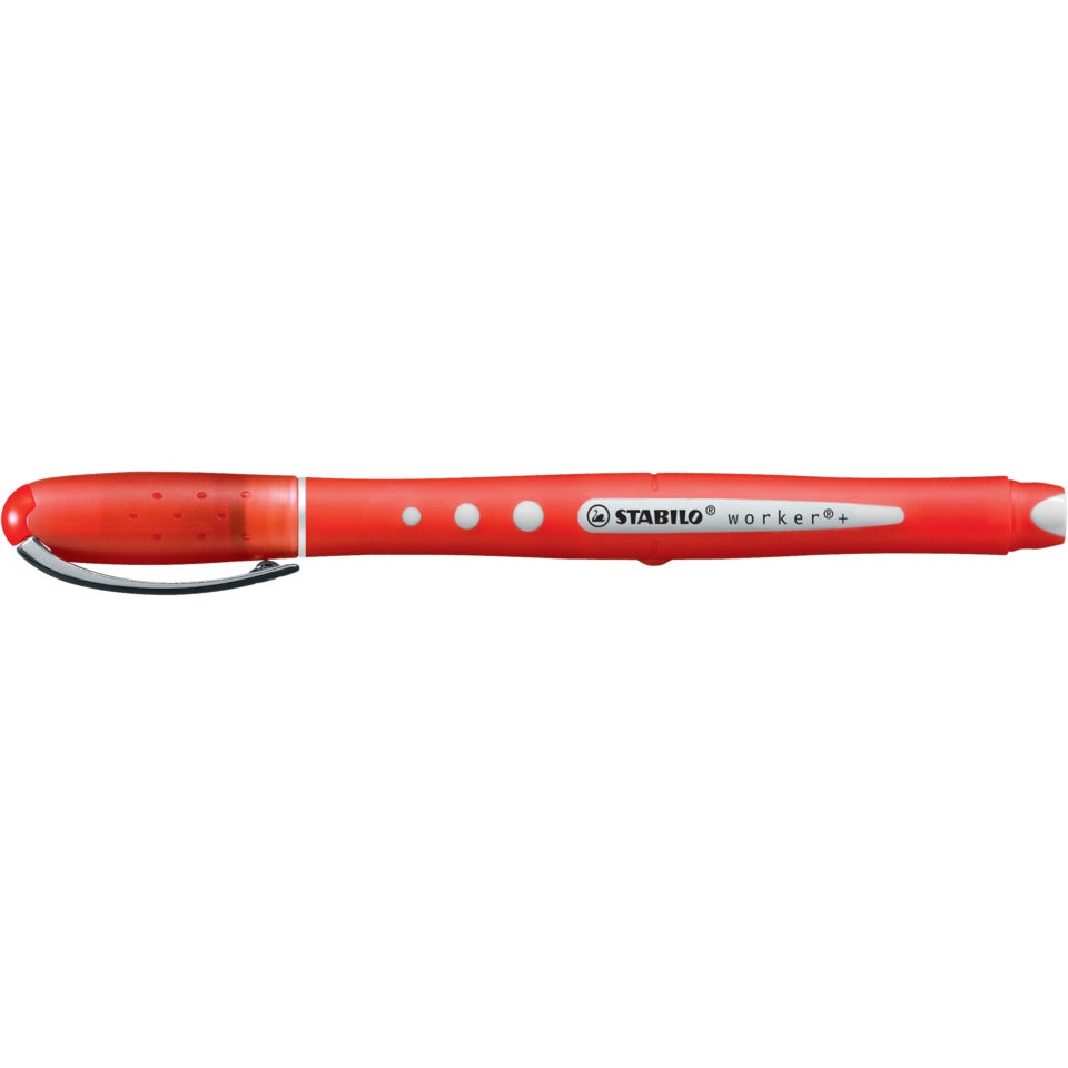 Tintenroller worker®+ colorful, 0,5 mm, rot STABILO 2019/40 STABILO 2019/40 0,5mm