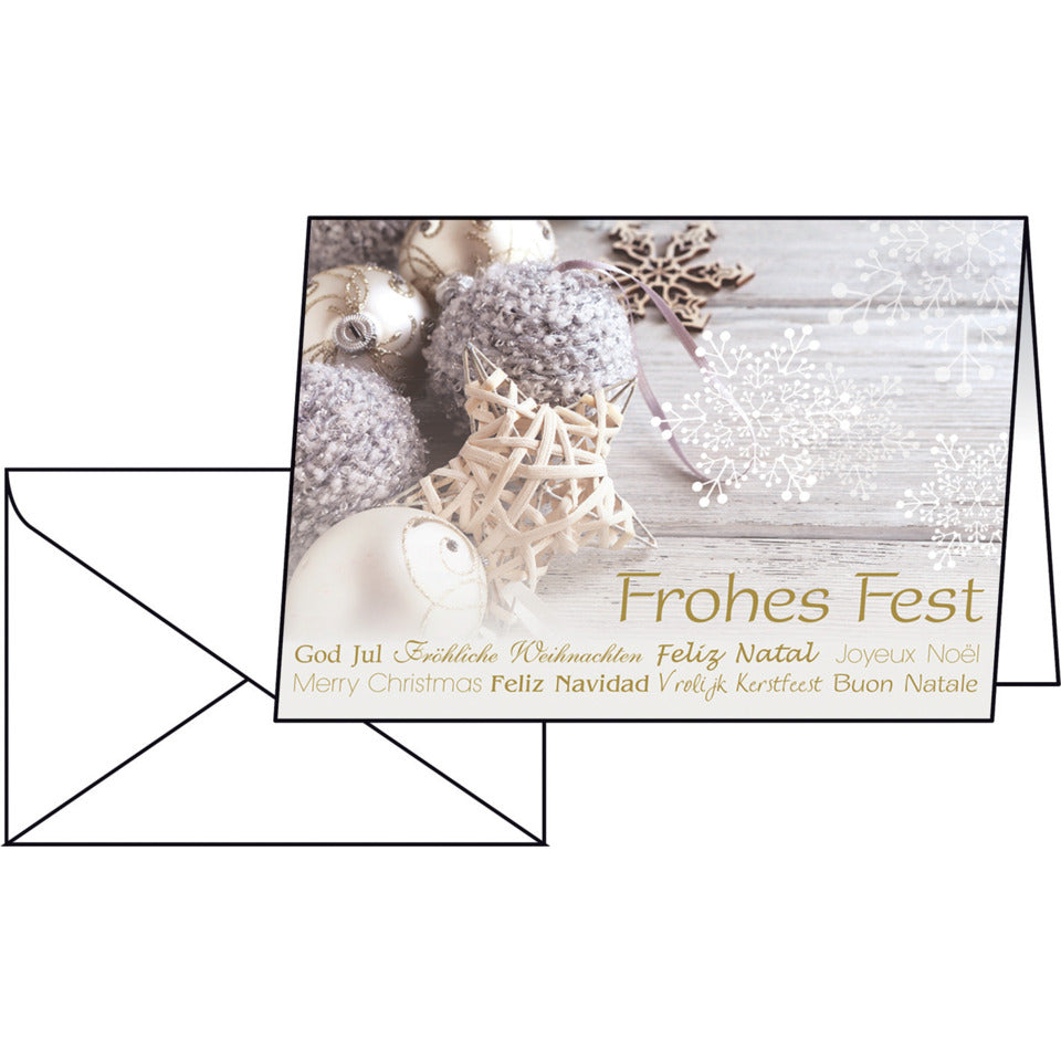 Weihnachtskarte Christmas Feeling, A6, 220g/m², 25 Stück SIGEL DS034 SIGEL DS034 Christmas Feeling