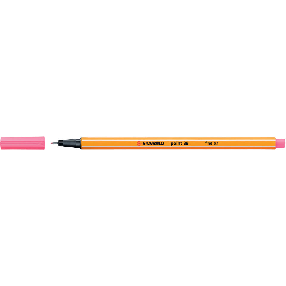 Fineliner point 88®, 0,4 mm, rosa STABILO 88/29