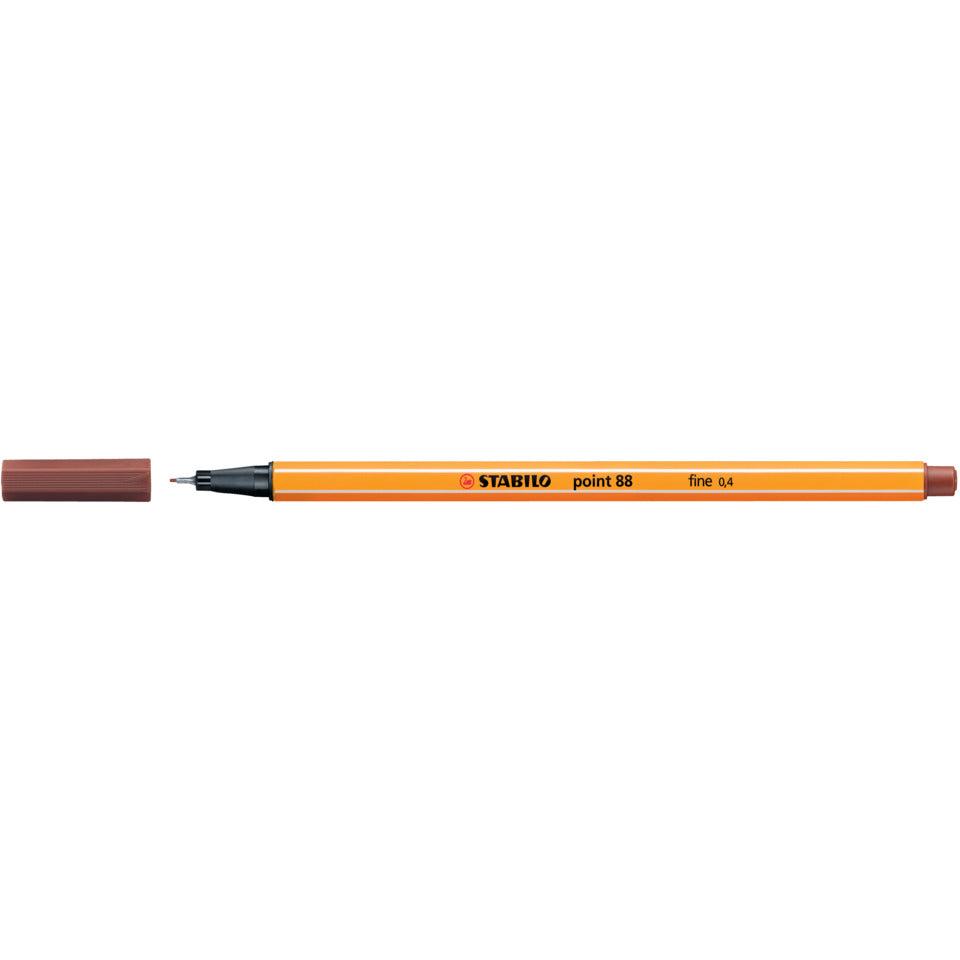 Fineliner point 88®, 0,4 mm, siena STABILO 88/75