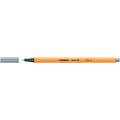 Fineliner point 88®, 0,4 mm, mittelgrau STABILO 88/95