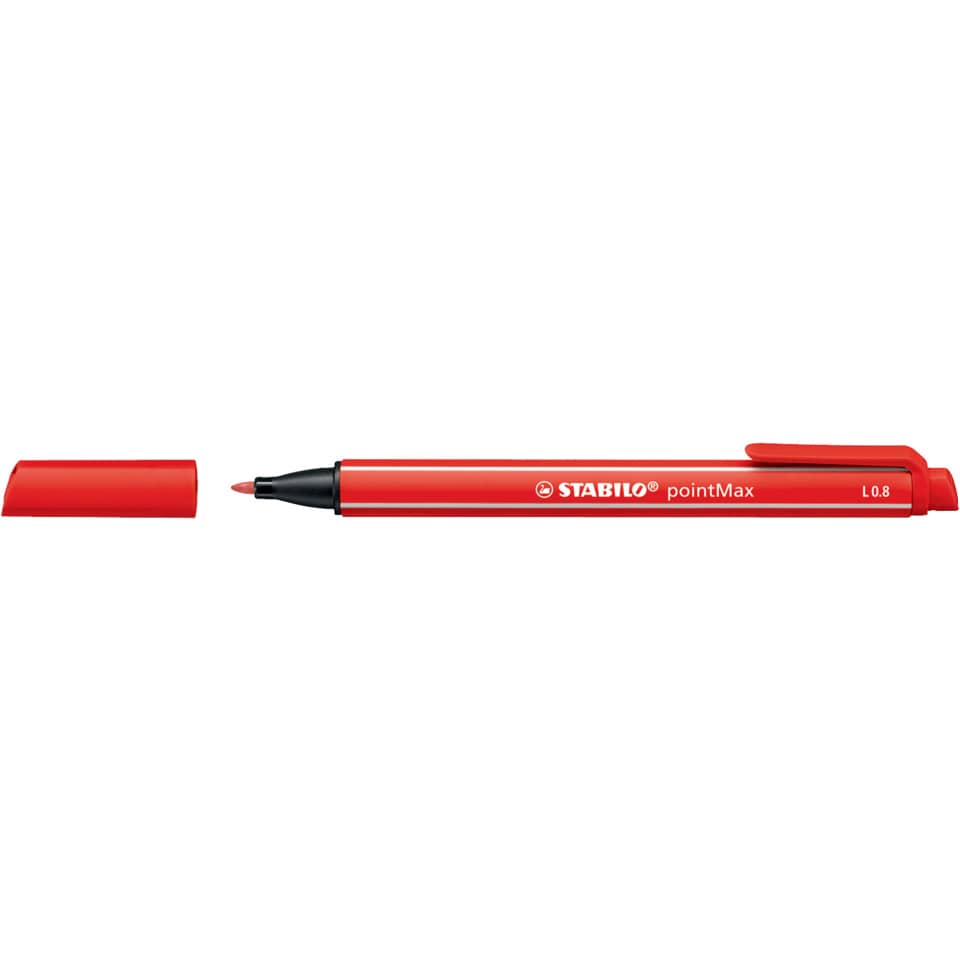 Faserschreiber pointMax 0,8mm karmin STABILO 488/48