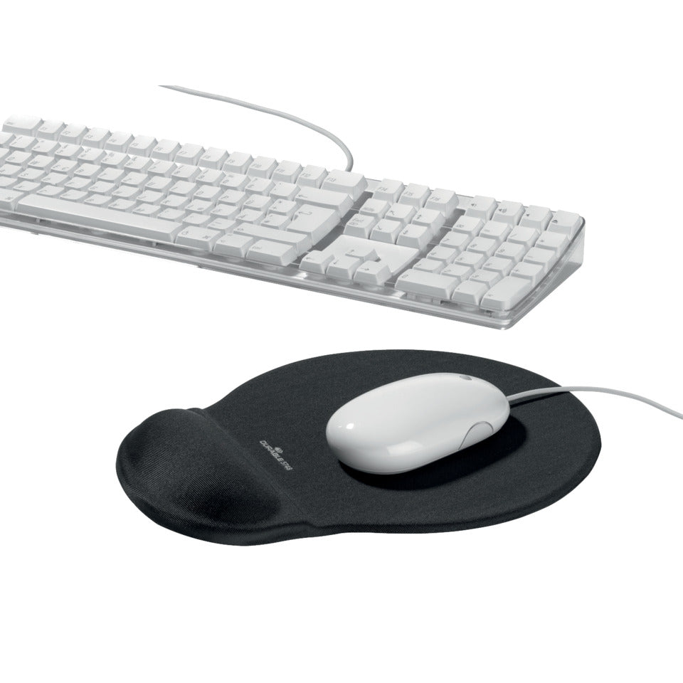 Handgelenkauflage MOUSE PAD ERGOTOP® mit Gel, textile Oberfläche, anthrazit DURABLE 5748 58