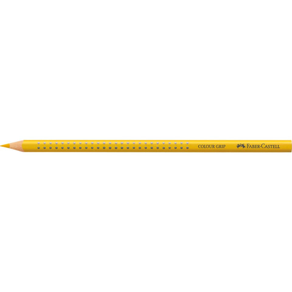 Farbstift Colour Grip, 3mm, Mangogelb FABER CASTELL 112408
