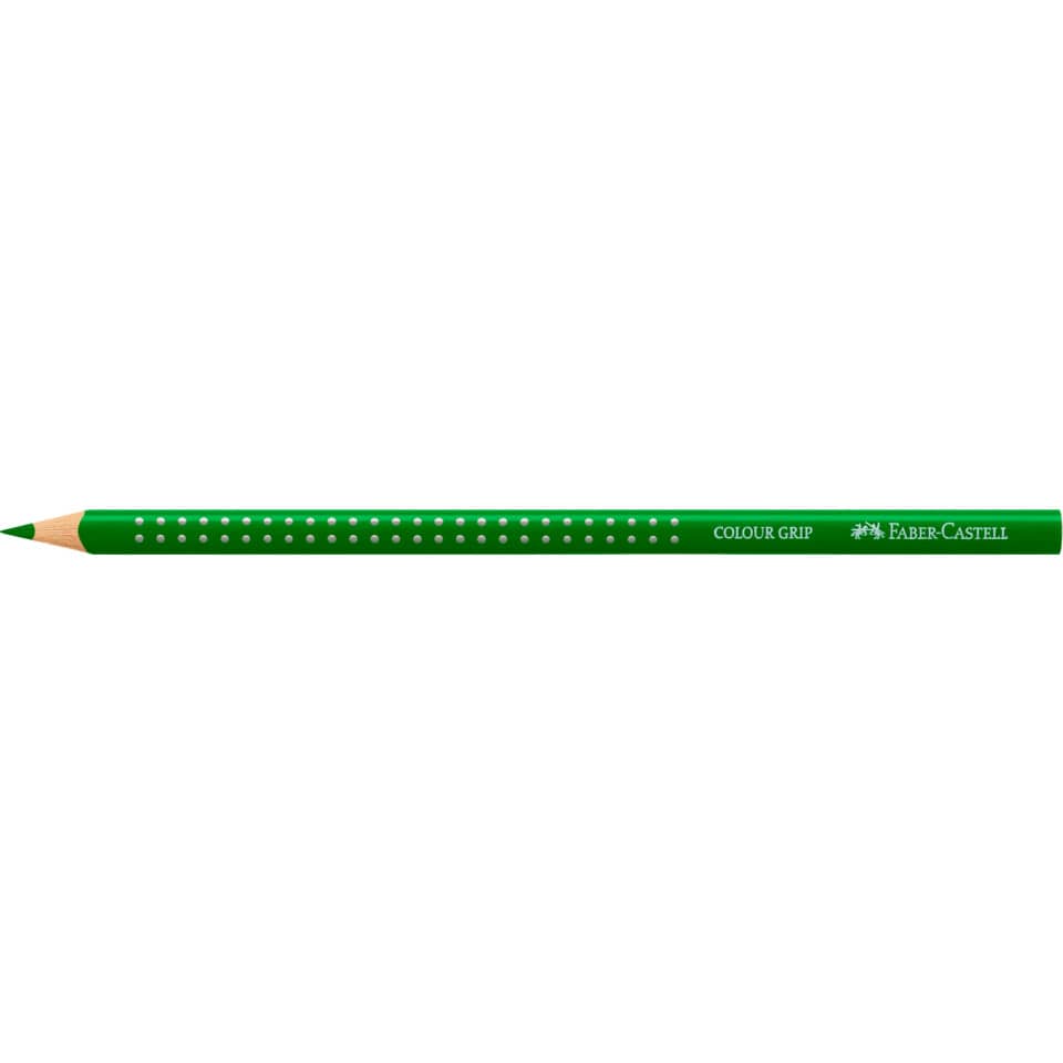 Farbstift Colour Grip, 3mm, Grasgrün FABER CASTELL 112484