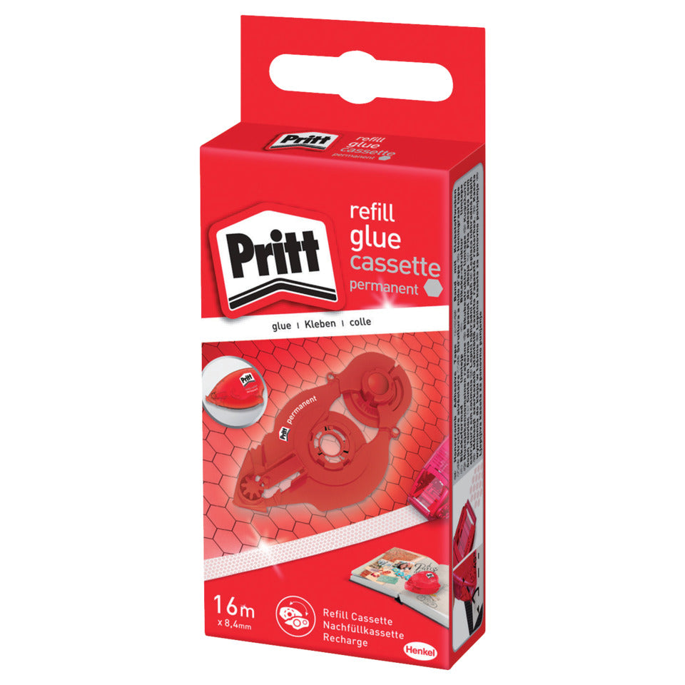 Nachfüllkassette für Kleberoller 16 m x 8,4 mm permanent PRITT 9H ZRXPH HENKEL 9H ZRXPH 2111973
