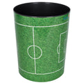 Papierkorb, Motiv Fußballfeld, 13 Liter, rund LÄUFER 26665