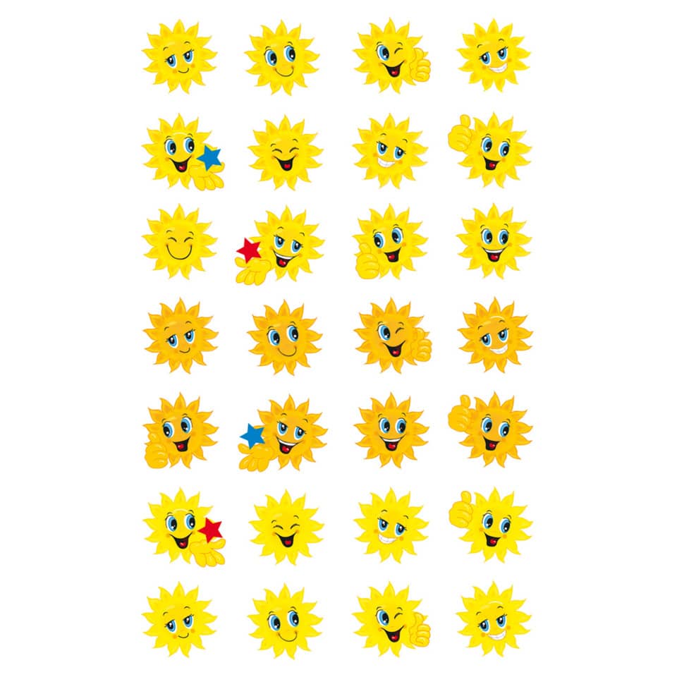 Sticker Belohnung Sonne, 56 Stück AVERY ZWECKFORM 53133